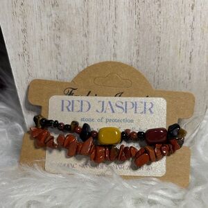 Red Jasper Stone Bracelet